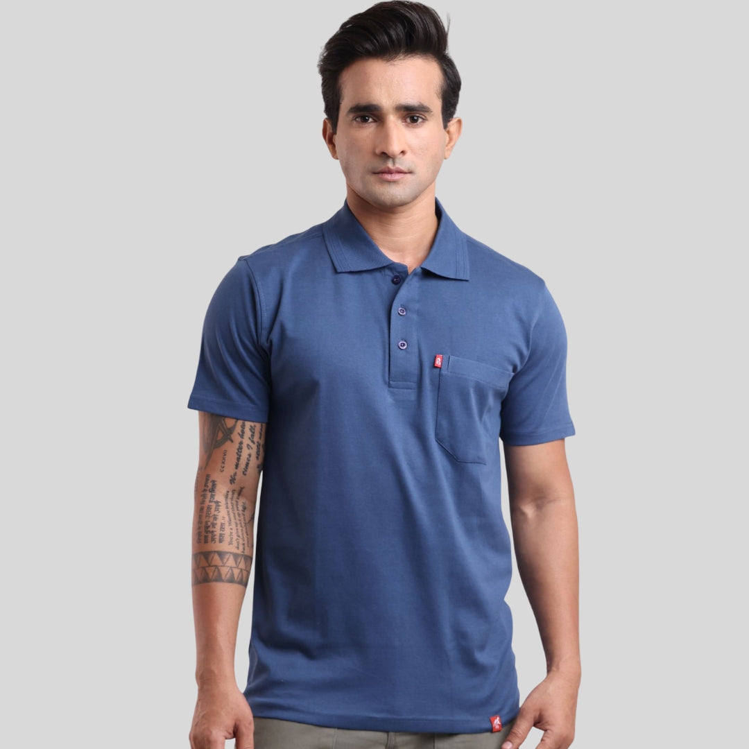 Cotalte Sustainable Polo T-Shirt – Butter‑Soft Eco Men’s Polo