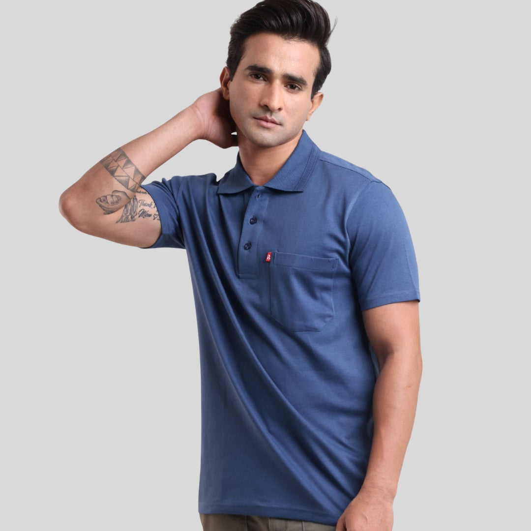 Cotalte Sustainable Polo T-Shirt – Butter‑Soft Eco Men’s Polo