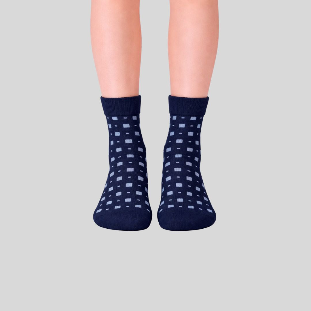 SquareStep Classics Ankle Socks (Pack of 5)