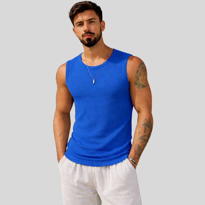 The Atlas Waffle Tank Top