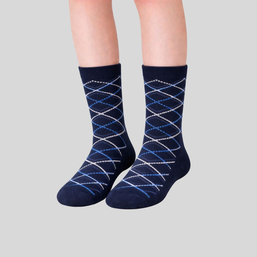 WaveGrid Classic Calf Socks (Pack of 5)