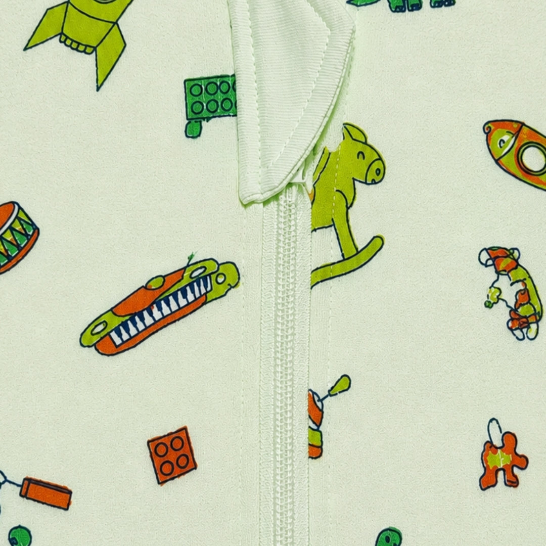 Tuti Zip Co-ord Full Sleeve Baby Suit