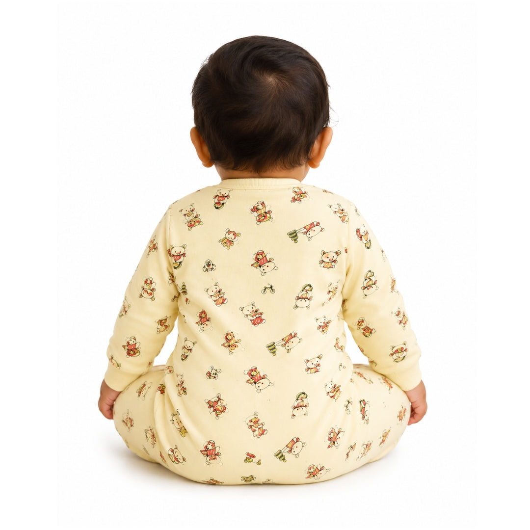 Tuti Zip Co-ord Full Sleeve Baby Suit