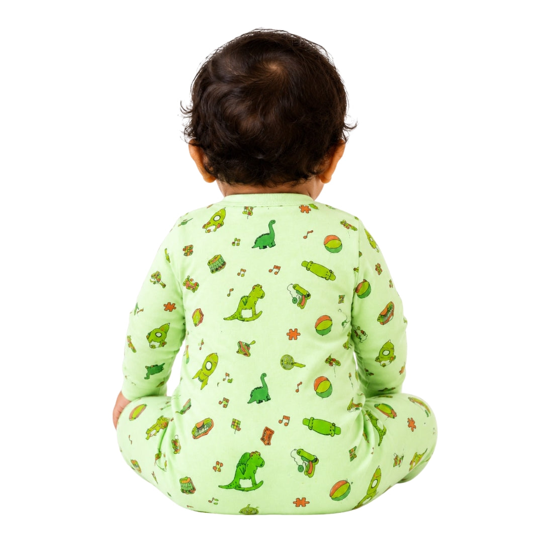 Tuti Zip Co-ord Full Sleeve Baby Suit