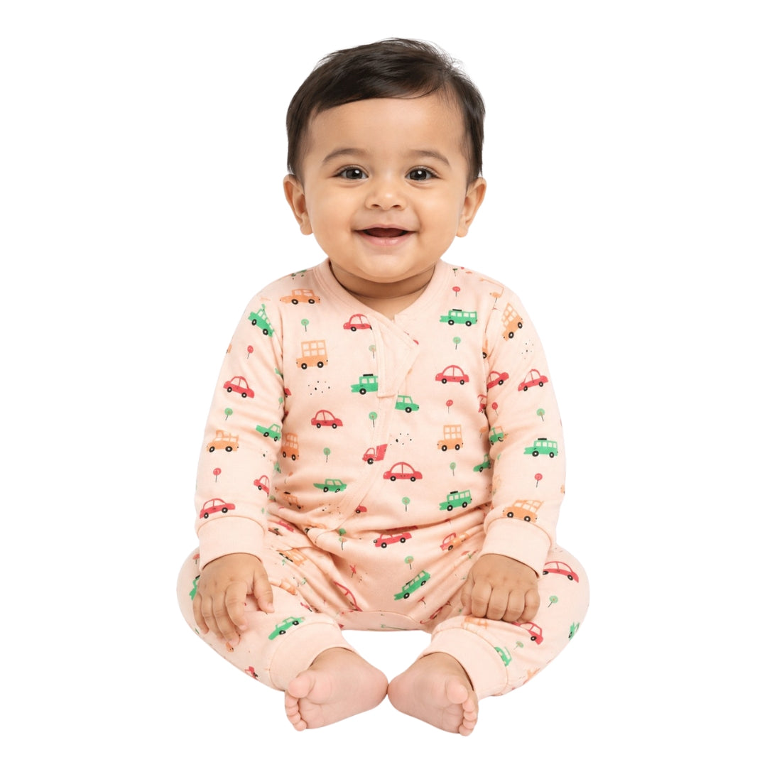 Tuti Zip Co-ord Full Sleeve Baby Suit