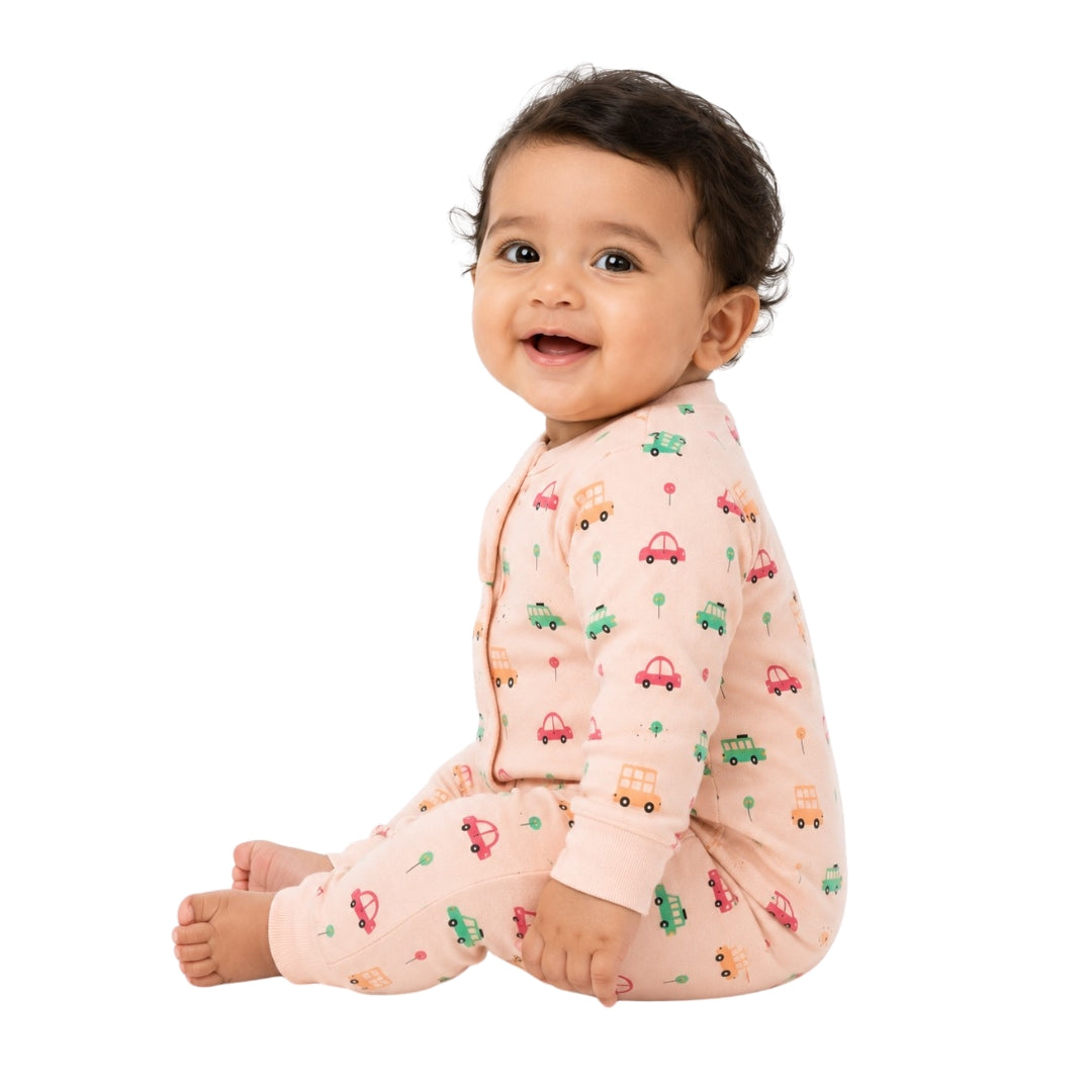 Tuti Zip Co-ord Full Sleeve Baby Suit