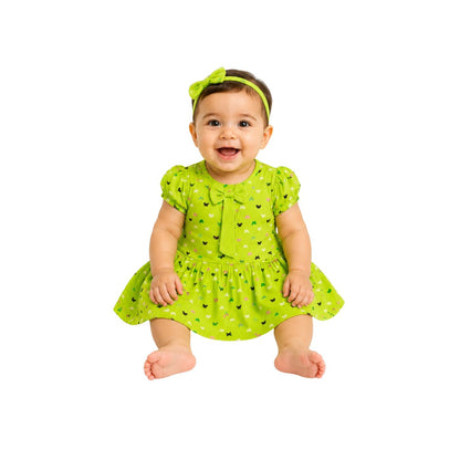 Tuti Printed Half Sleeve Baby Frock