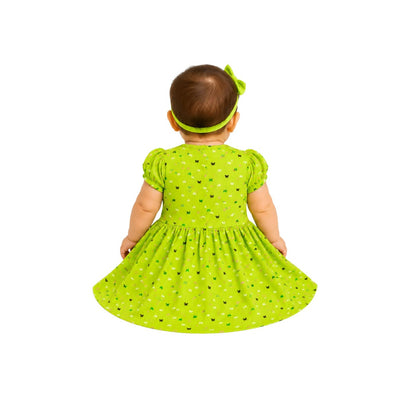 Tuti Printed Half Sleeve Baby Frock