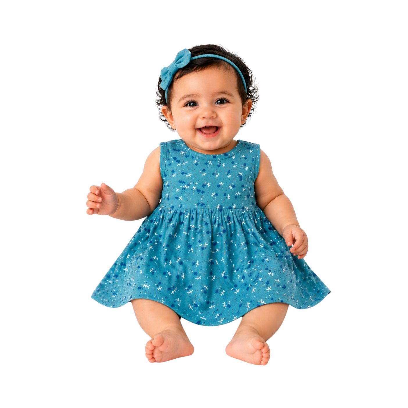Tuti Everyday Sleeveless baby Frock