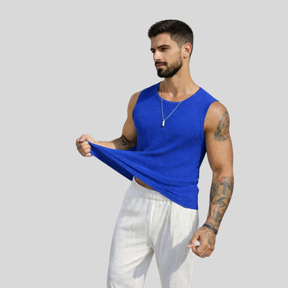 The Atlas Waffle Tank Top