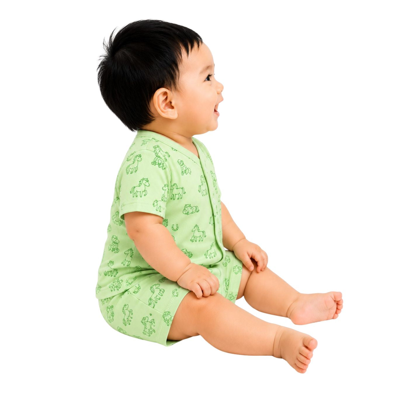 Tuti Front-Open Comfort Fit Half Sleeve Baby Suit