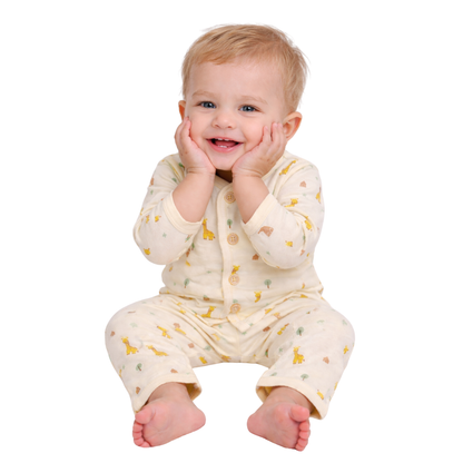 Tuti Front Open Baby Suit – 100% Cotton Interlock