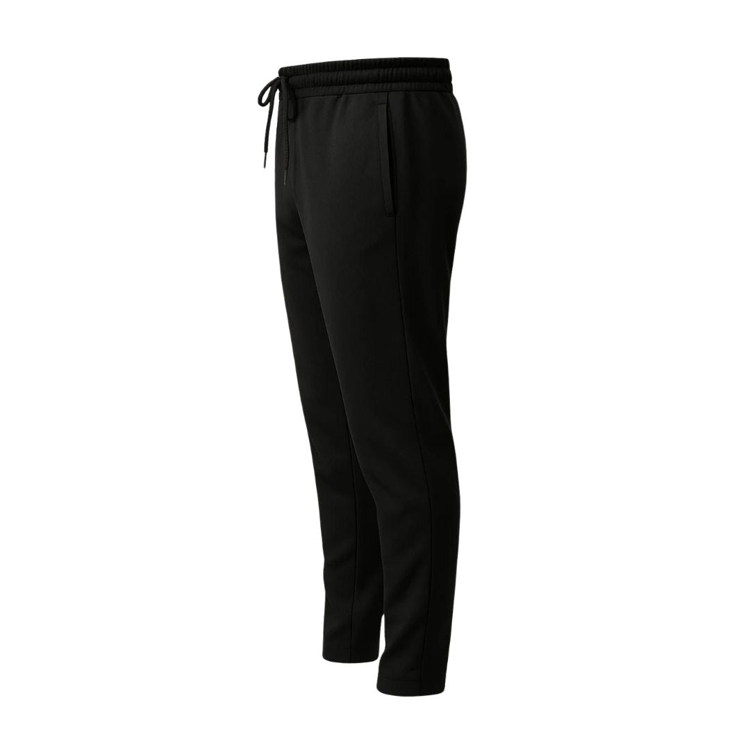 Black pants on a white background