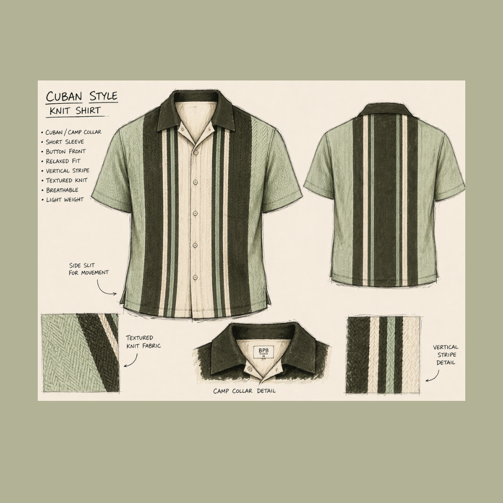 The Cubano Knit Shirt