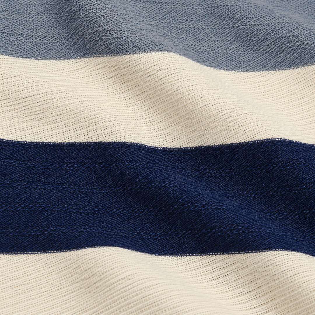 The Jacquard Bold Stripes Polo