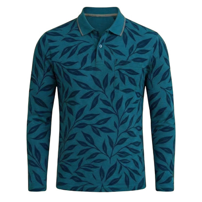 The Meridian Long Sleeve Designer Polo