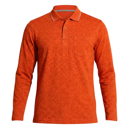 The Meridian Long Sleeve Designer Polo