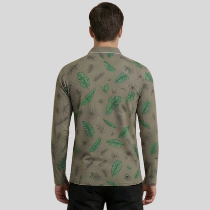 The Meridian Long Sleeve Designer Polo