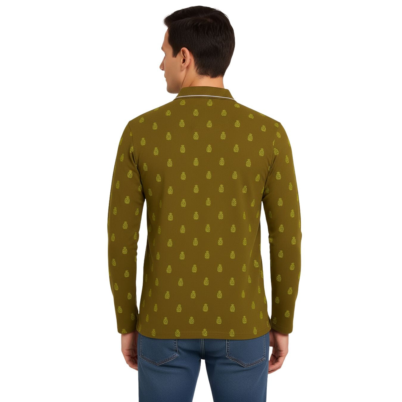 The Meridian Long Sleeve Designer Polo