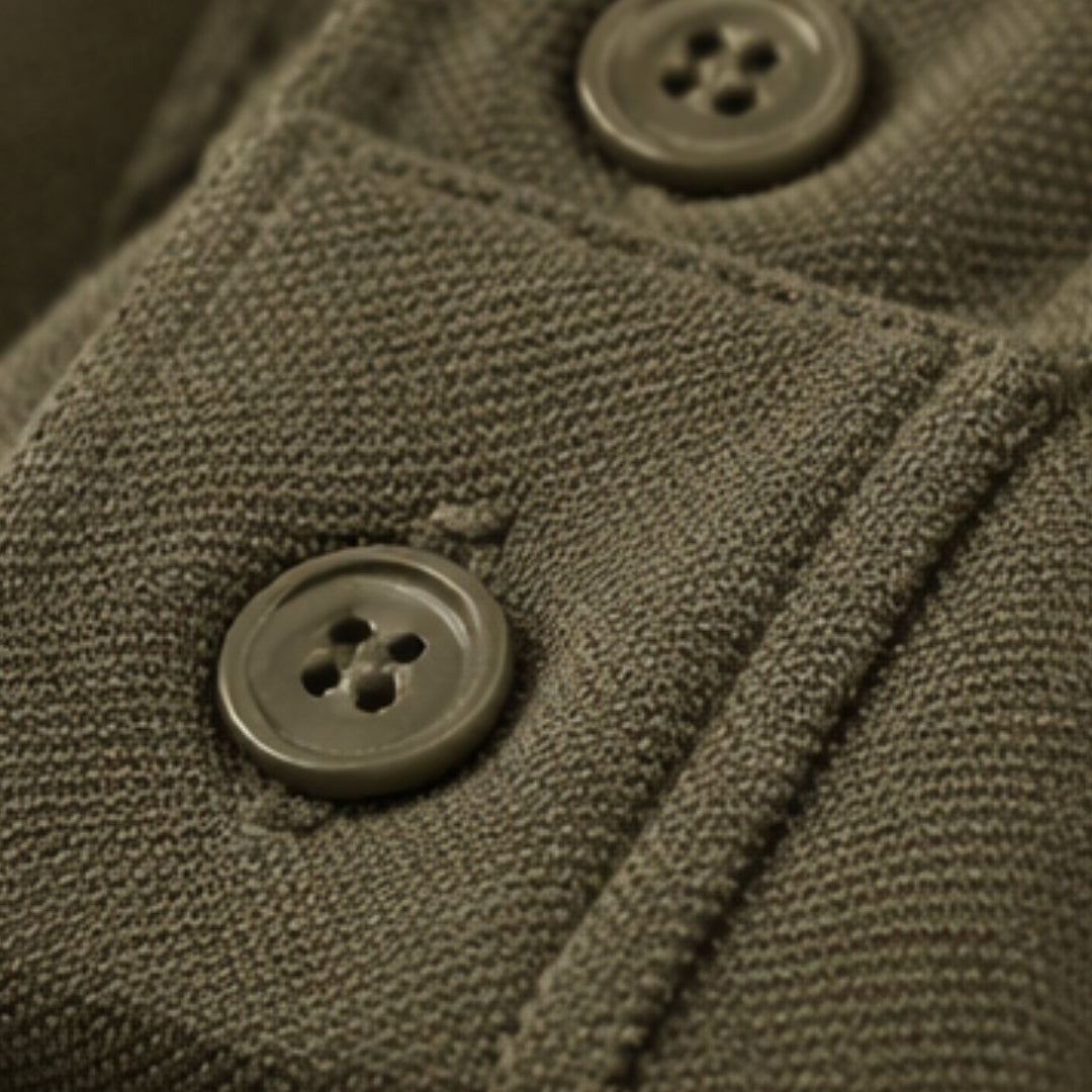 Pique Knit Cuffed Polo