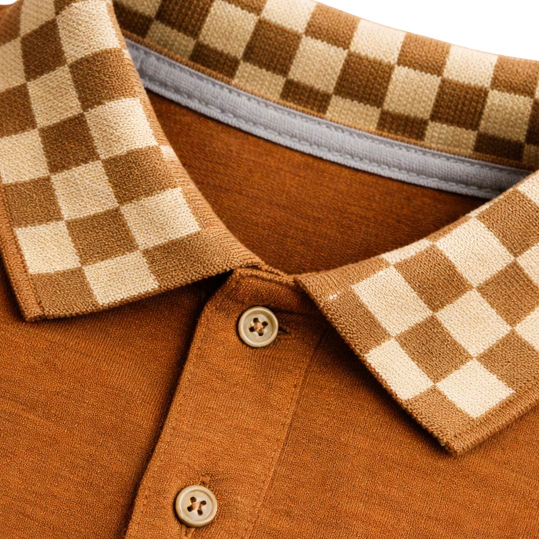 Iconic Knit Collar Polo