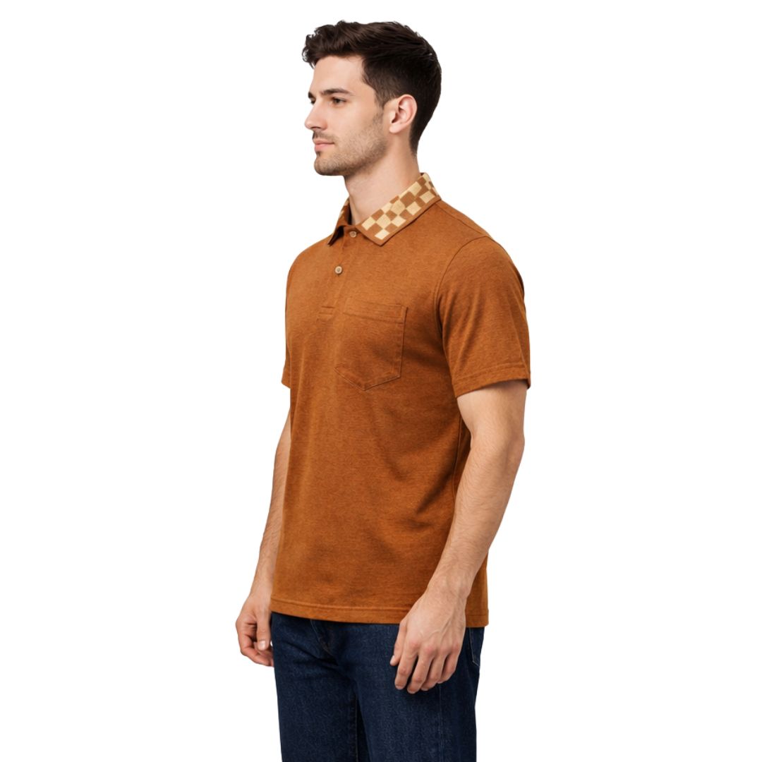 Iconic Knit Collar Polo