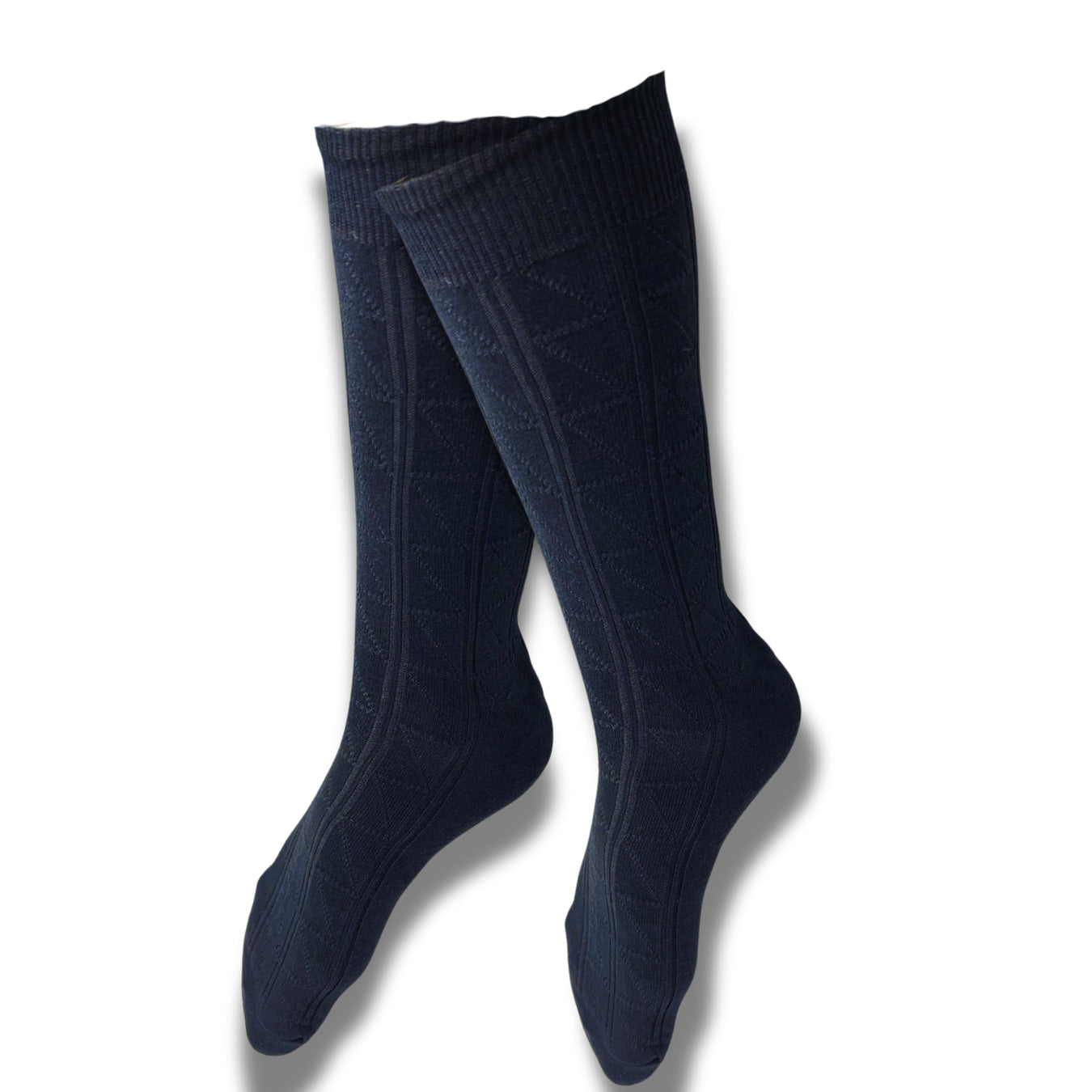 Designer Calf Height Socks  (Pack of 3 Pcs)