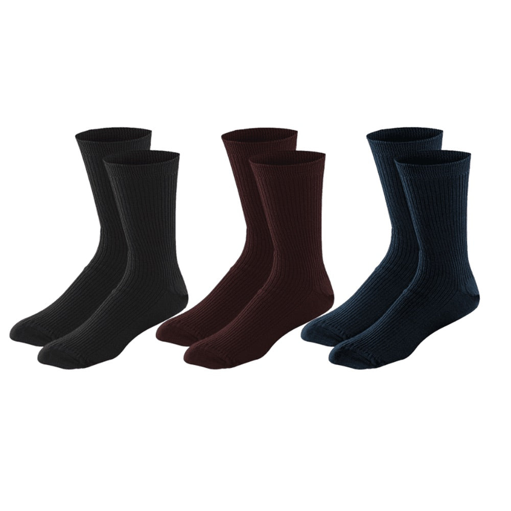 Slip on Socks Socks P3 28 cms (Free Size) Assorted (Navy | Coffee | Iris Black) 