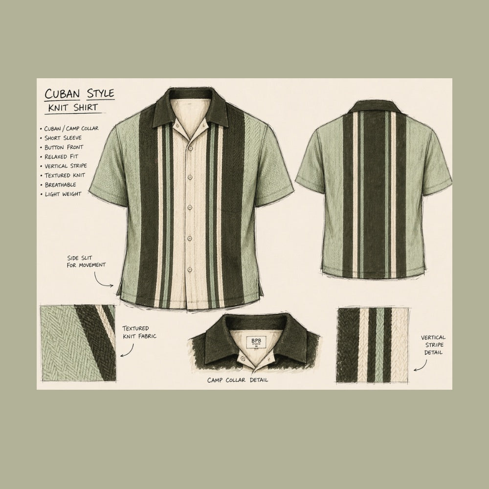 The Cubano Knit Shirt