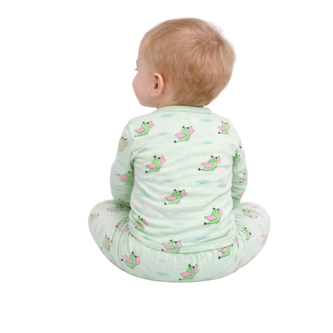 Tuti Front Open Baby Suit – 100% Cotton Interlock Fabric