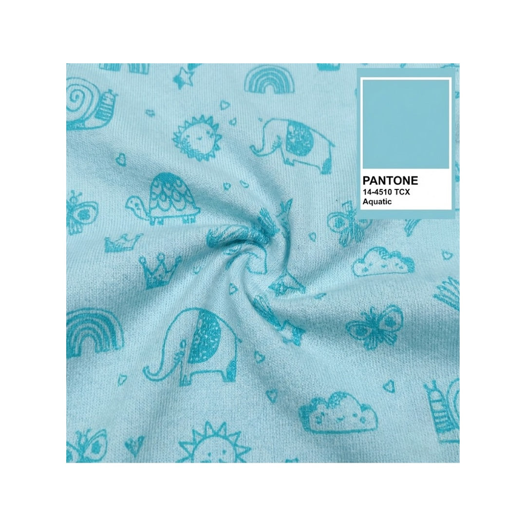 Tuti Front Open Baby Suit – 100% Cotton Interlock Fabric