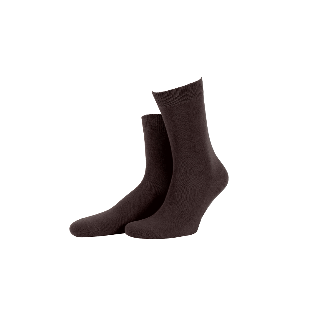 Luxury Series Socks (3 pairs) Socks P3 28 cms (Free Size) All Brown 