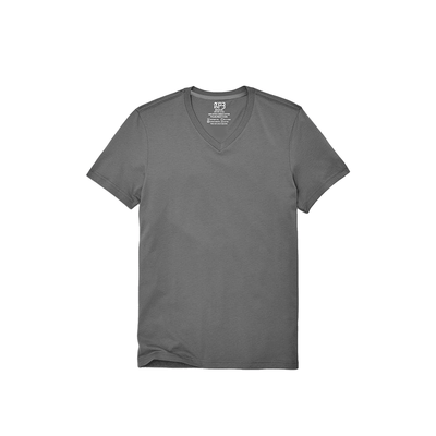 V Neck Tee V Neck T-Shirt V/HD Dark Steel Small (80 cms - 85 cms) 
