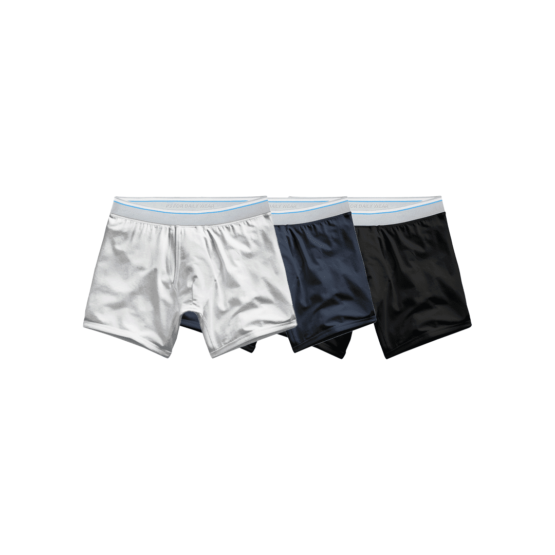 Boxer Brief Boxer Briefs P3 3 Pack (Assorted) Medium 