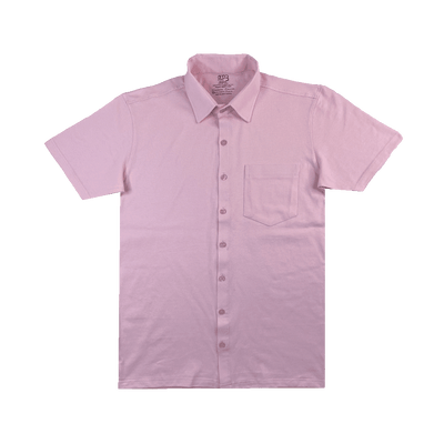 The Haven Knit Shirt Full Open Polo Short Sleeve Shirt P3 Lotus Medium (90-95cms) Knit Shirts