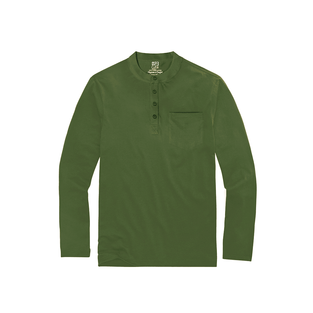 The Consolatio Mandarin Cuffed Henley Mandarins P3 Camo X-Large (110 cm - 115 cm) Mandarins
