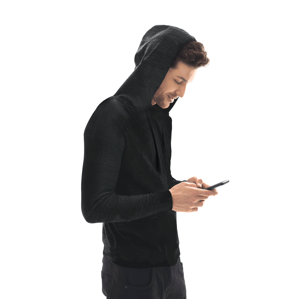 Commuter Hooded Tee T-Shirt Hoodies P3 