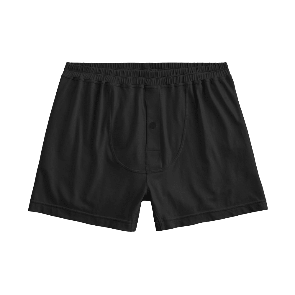 The Night Short Sleepwear Shorts P3 Jet Black Medium (80-85cms) Shorts
