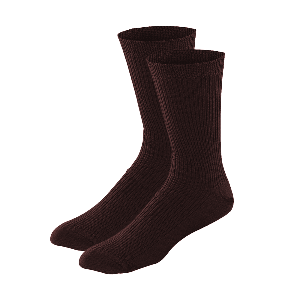 Slip on Socks Socks P3 28 cms (Free Size) Coffee 