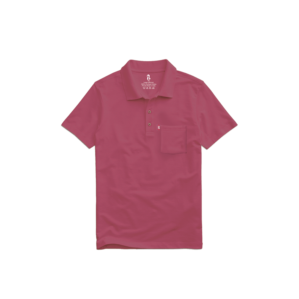 Self Polo Polos P3 Plum Medium 